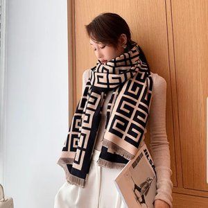 Luxury Designer Inspired GG Scarf/ Winter Shawls